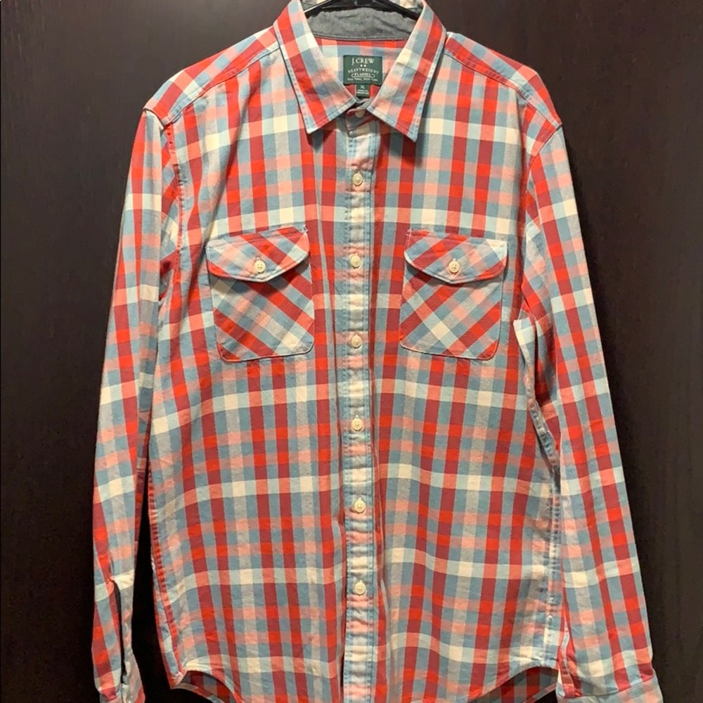XL Heavyweight Flannel—— J Crew